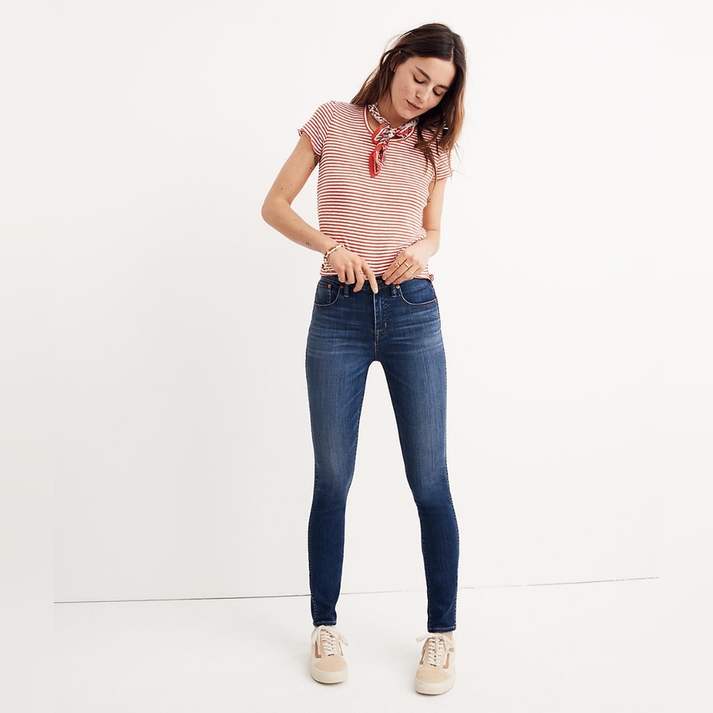 Madewell 10" High Rise Skinny Skinny size 28